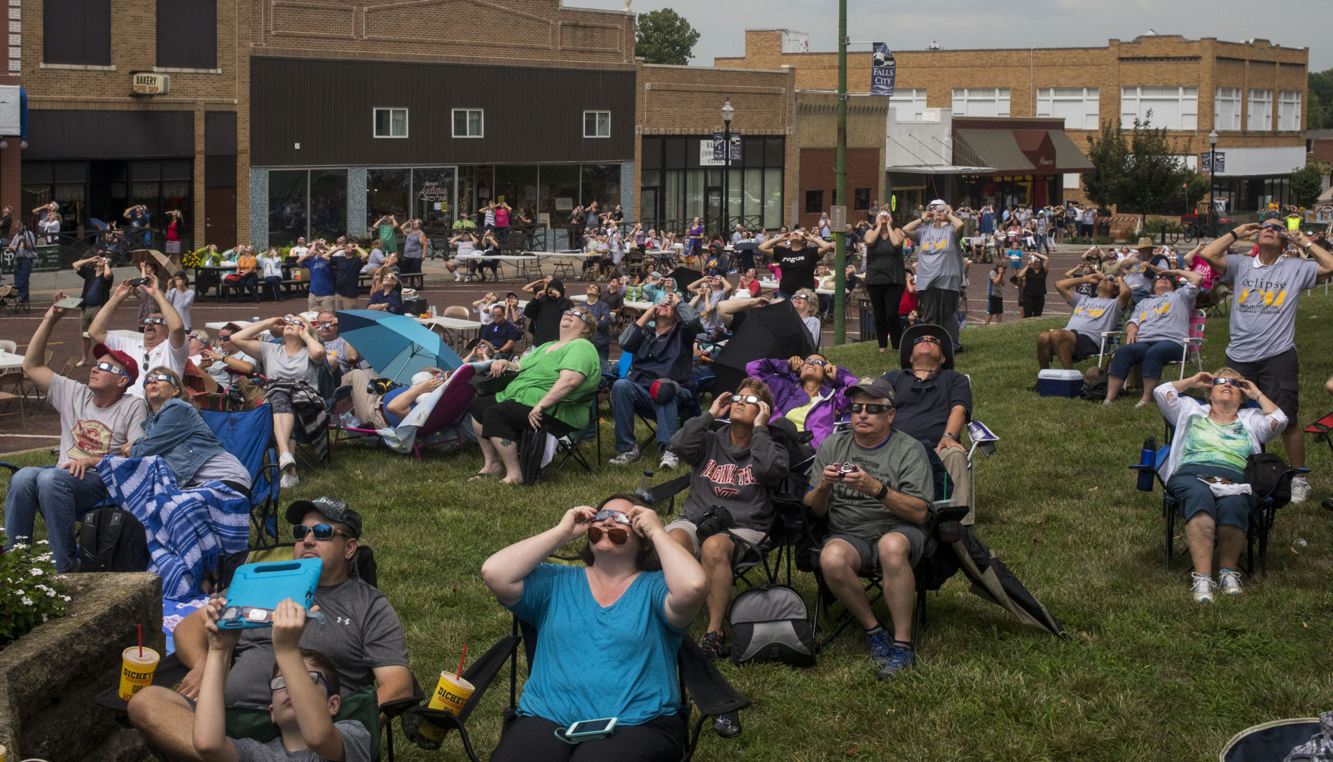 Falls City Solar Eclipse